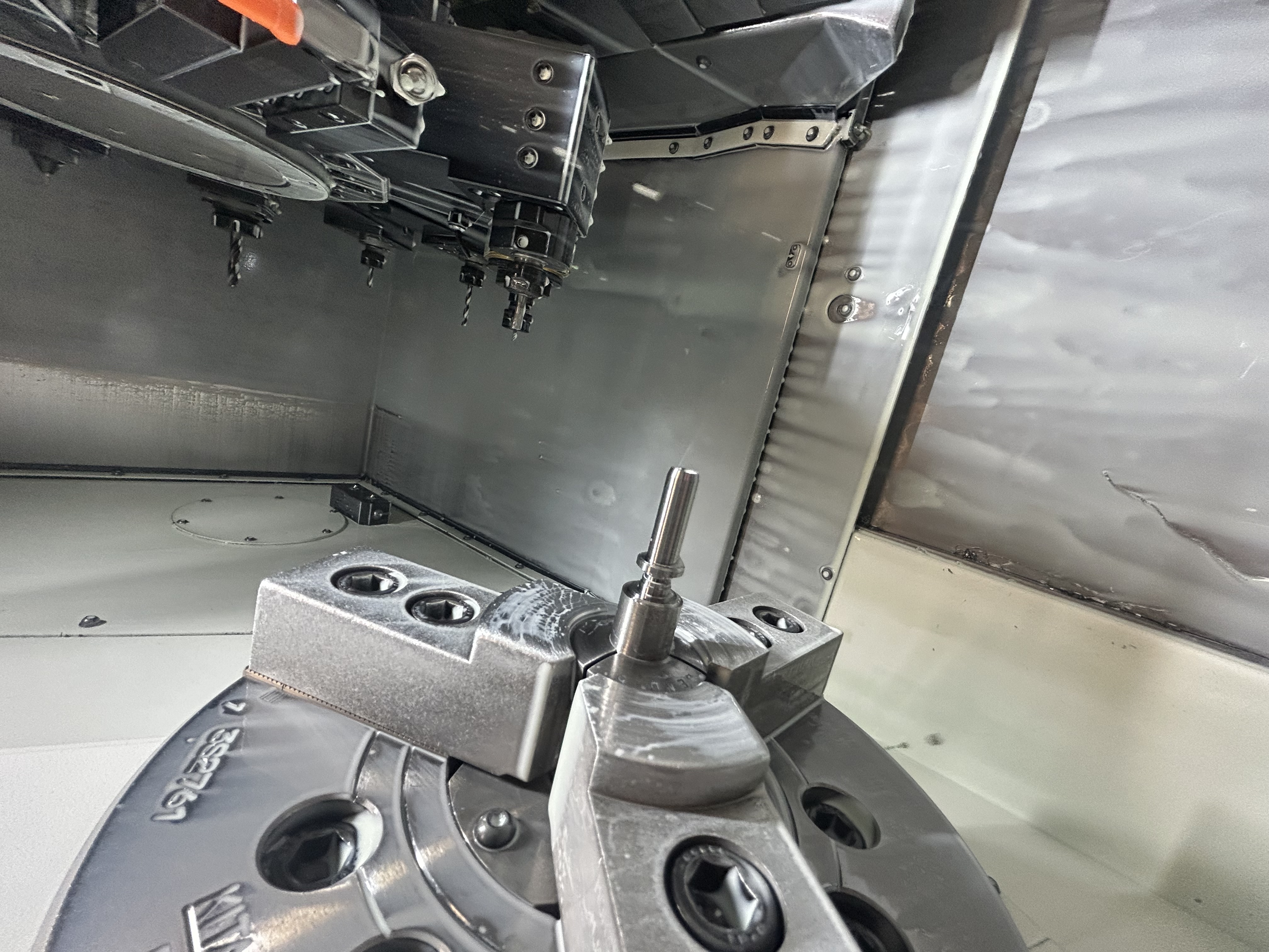 Live tooling turret and Kitagawa chuck on Mazak Quick Turn MY 250
